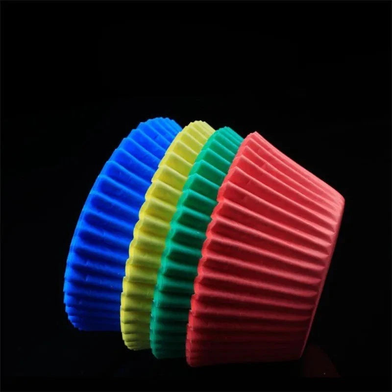 Quality Paper Cupcake Cases - Muffin Baking Cup Cake  100pcs