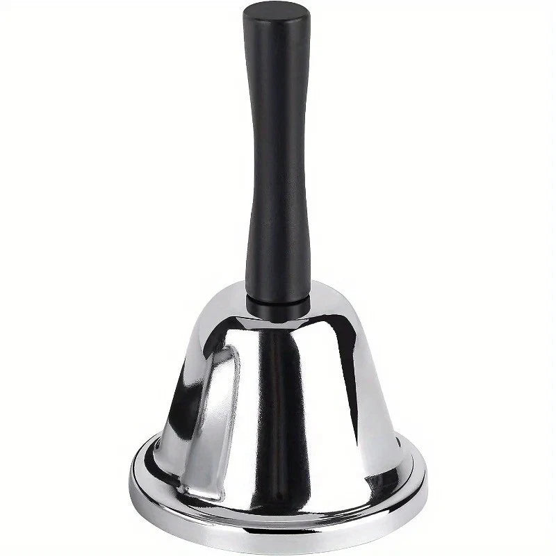 Stainless Steel Hand Bell Loud Reception Service Desk Counter Tea Dinner Bell