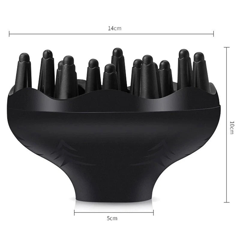 Professional Hair Dryer Diffuser Curl Styling Attachment Salon Blower New