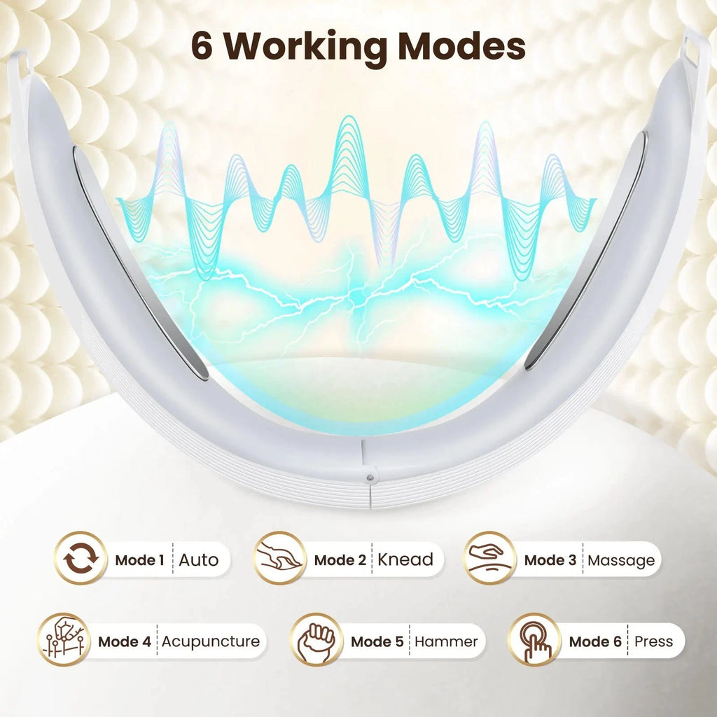 V-Face Shape Massager Skin Neck Lift Slim Double-Chin Removal LED Photon Therapy