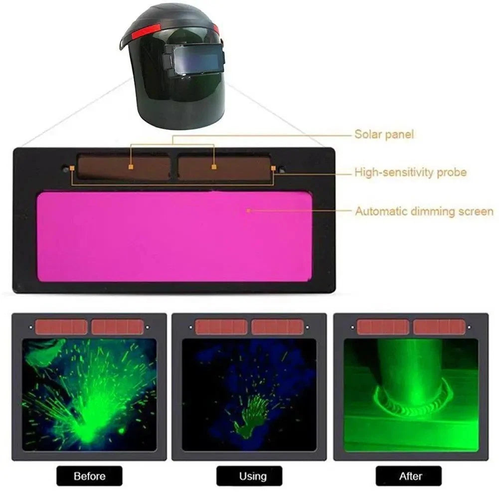 Solar Welding Filter Lens Auto Darkening Welding Helmet Lens Filter Mask Lens