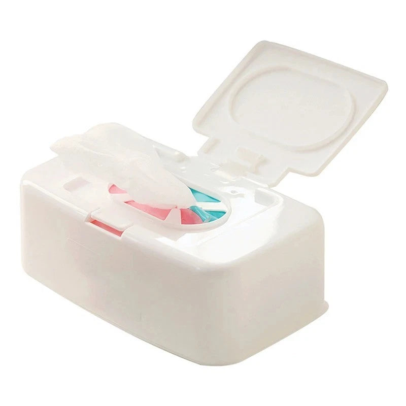 Portable Wet Wipes Dispenser Box Tissue Holder Case Car Home Office