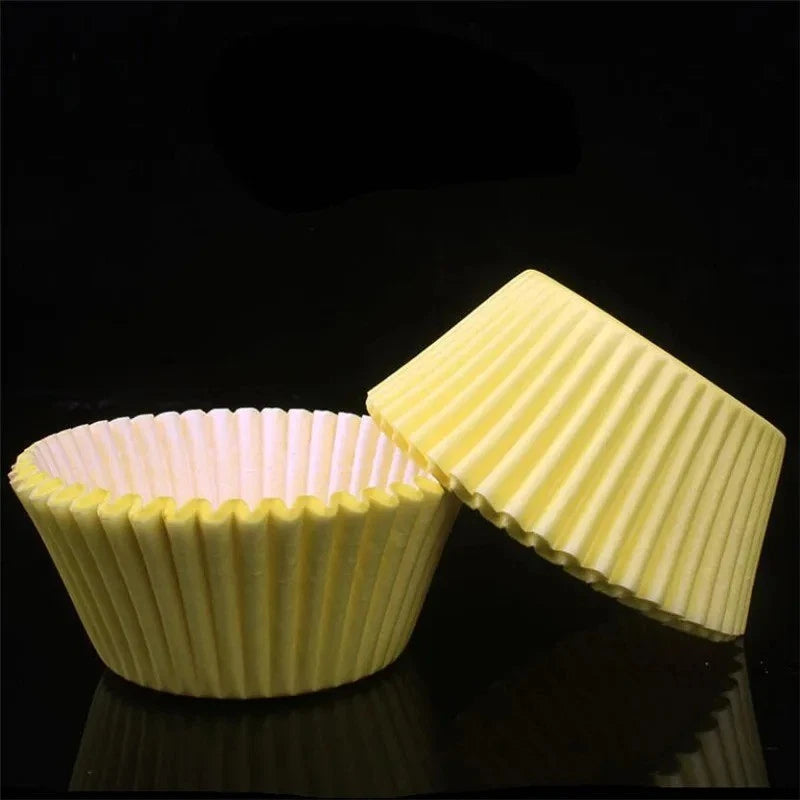 Quality Paper Cupcake Cases - Muffin Baking Cup Cake  100pcs