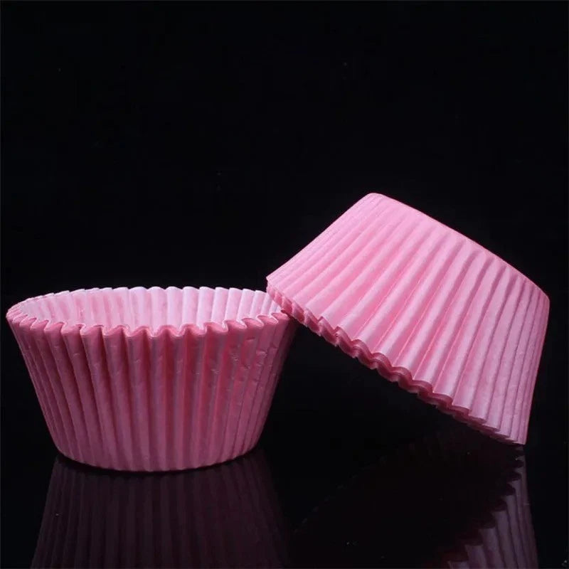 Quality Paper Cupcake Cases - Muffin Baking Cup Cake  100pcs
