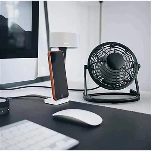 Mini USB Desktop Fan — Portable Quiet Cooling for Laptop, PC & Office