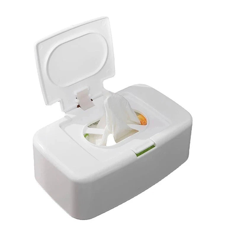 Portable Wet Wipes Dispenser Box Tissue Holder Case Car Home Office