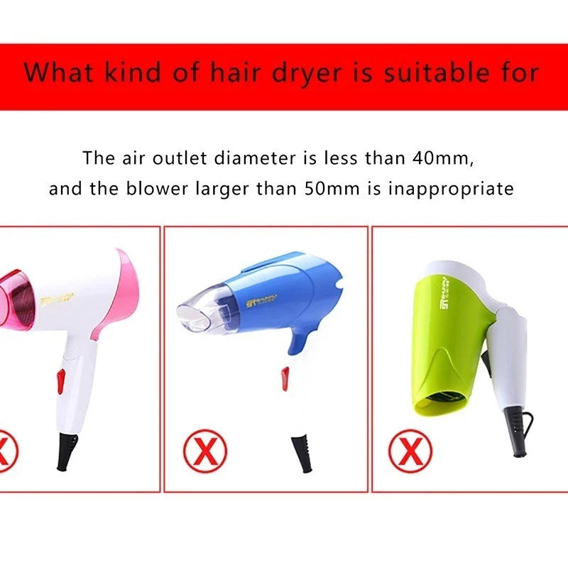 Professional Hair Dryer Diffuser Curl Styling Attachment Salon Blower New