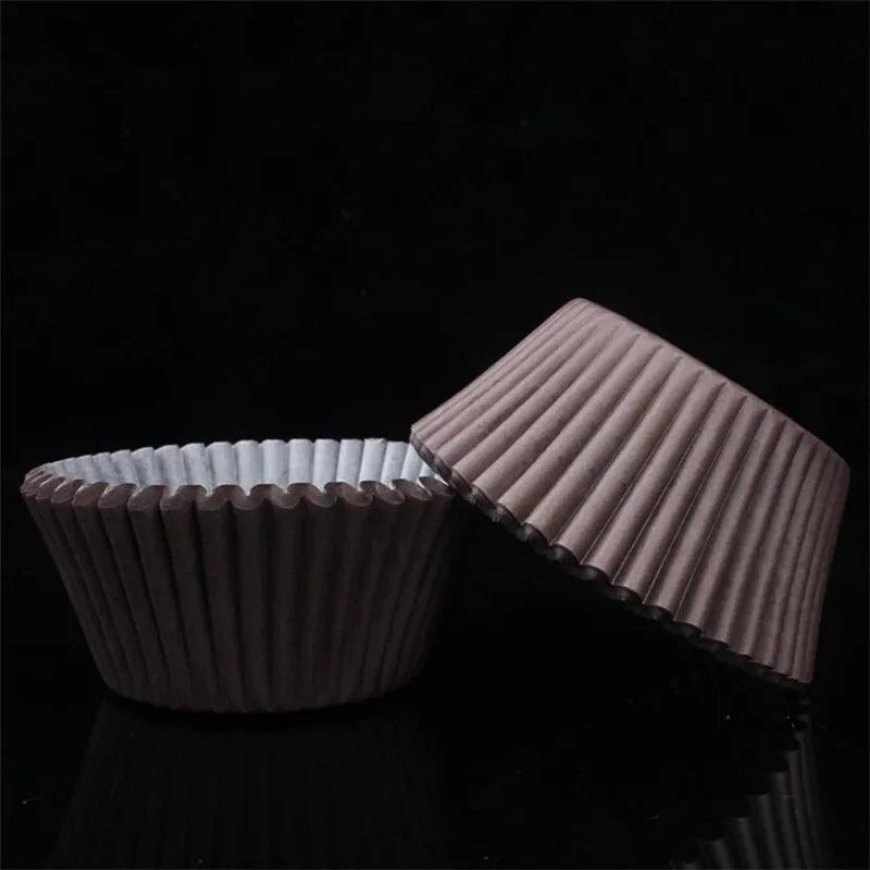 Quality Paper Cupcake Cases - Muffin Baking Cup Cake  100pcs