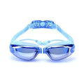 Swimming Goggles Anti-Fog UV Protection Men Women Pool Diving Glasses + Earplugs