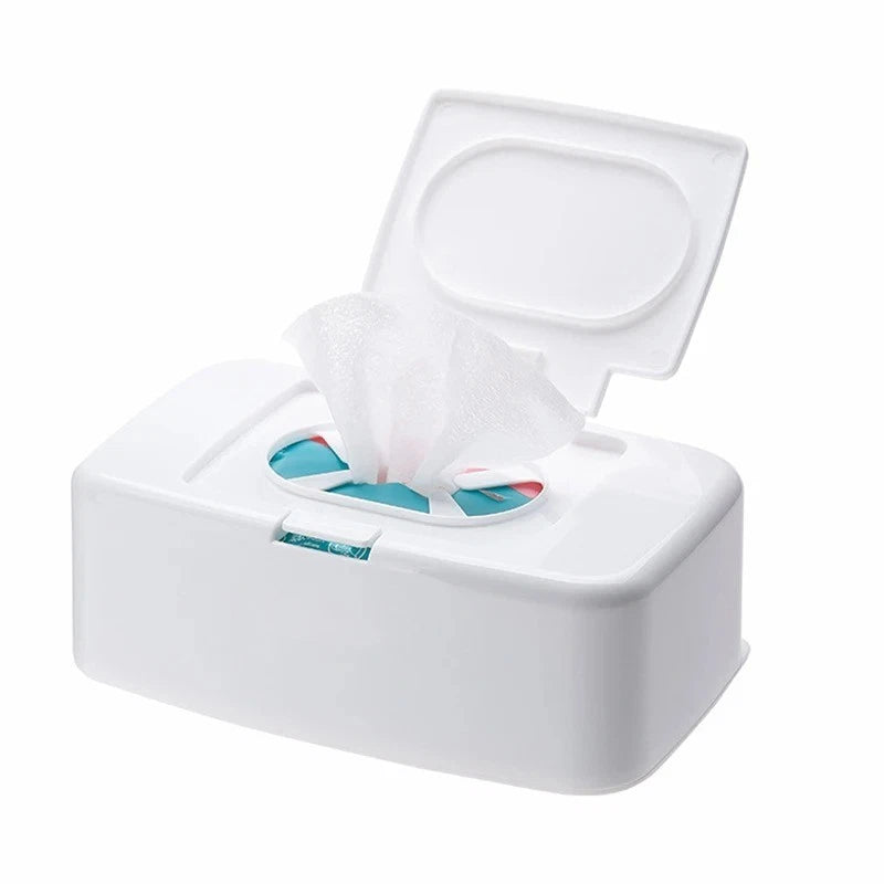 Portable Wet Wipes Dispenser Box Tissue Holder Case Car Home Office