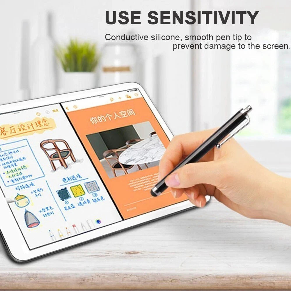 Stylus Pen Pack — 10x Universal Touch Screen Pens for Tablet, Phone & iPad