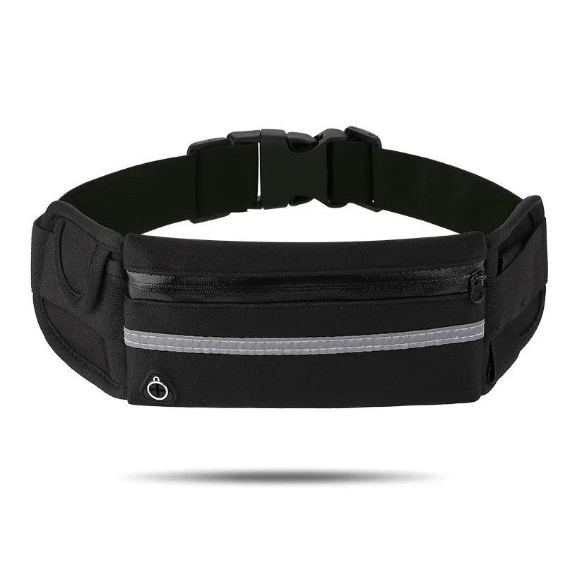 Waterproof Sport Runner Waist Bum Bag Running Jogging Belt Pouch Zip Fanny Pack